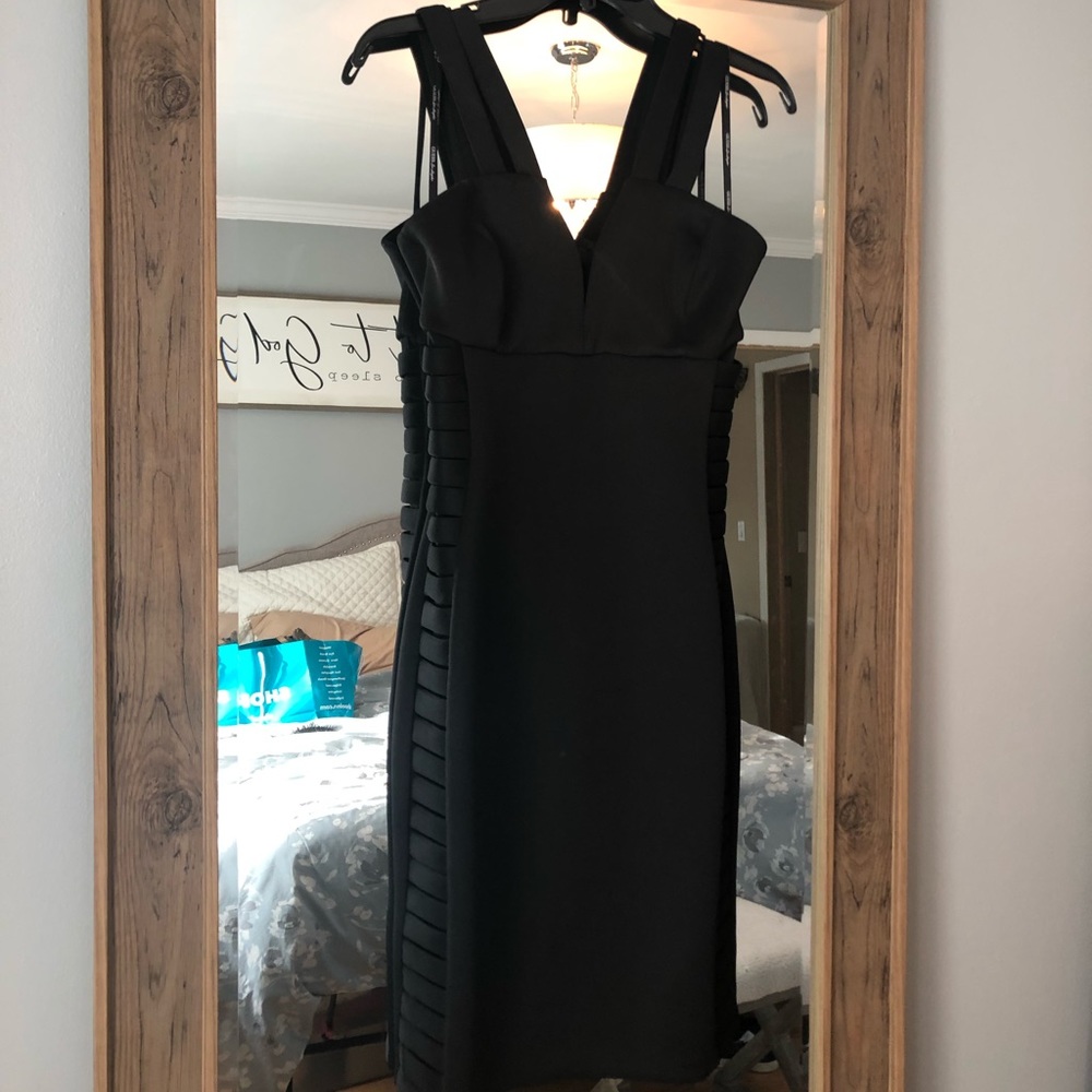 Black evening dress